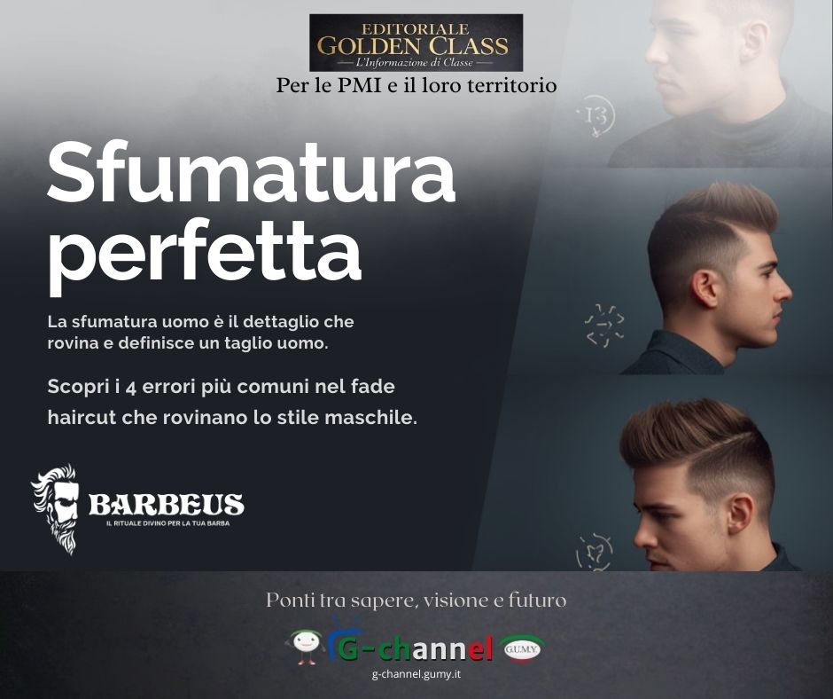 Sfumatura perfetta: i 4 errori che rovinano il taglio uomo